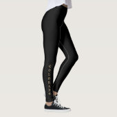 Colorado Gold Lettering Black Leggings (Rechts)