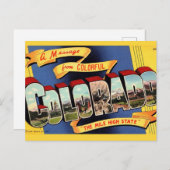  colorado groet briefkaart (Voorkant / Achterkant)