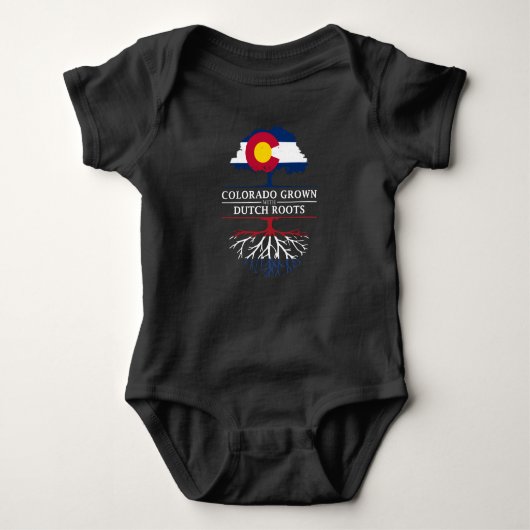 Colorado Grown with Dutch    Roots Nederland Romper (Voorkant)