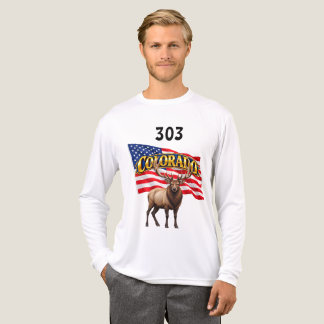 Colorado Heren Bella+Canvas Lange Mouwen Tri-Blend Shirt