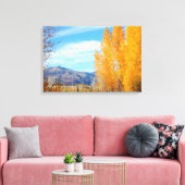 Colorado Herfst Vista Wrapped Canvas (Insitu (Woonkamer))