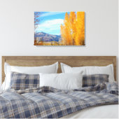 Colorado Herfst Vista Wrapped Canvas (Insitu (Slaapkamer))