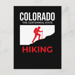 Colorado Hiking – The Centennial State USA Briefkaart