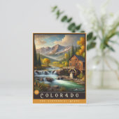 Colorado | hyperrealistisch Briefkaart (Staand voorkant)
