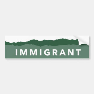 Colorado Immigrant bumpersticker