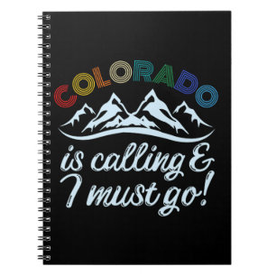 Colorado Is Calling & I Must Go Notitieboek