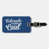 Colorado is kool bagagelabel (Voorkant horizontaal)