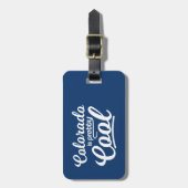 Colorado is kool bagagelabel (Voorkant verticaal)