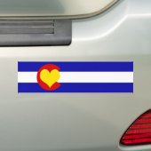 Colorado is voor Lovers Bumpersticker (Op auto)