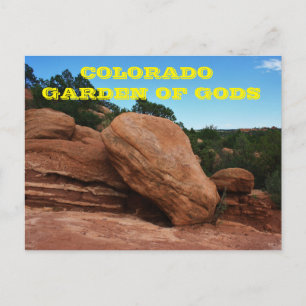 Colorado Jardin des Dieux Carte postale