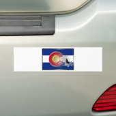Colorado Kayak Bumpersticker (Op auto)