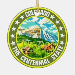 Colorado Keramisch Ornament