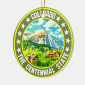 Colorado Keramisch Ornament (Links)