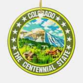 Colorado Keramisch Ornament (Achterkant)