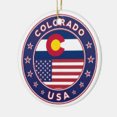 Colorado Keramisch Ornament (Links)