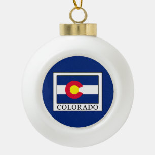 Colorado Keramische Bal Ornament