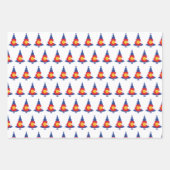 Colorado kerstboom inpakpapier vel (Voorkant 2)