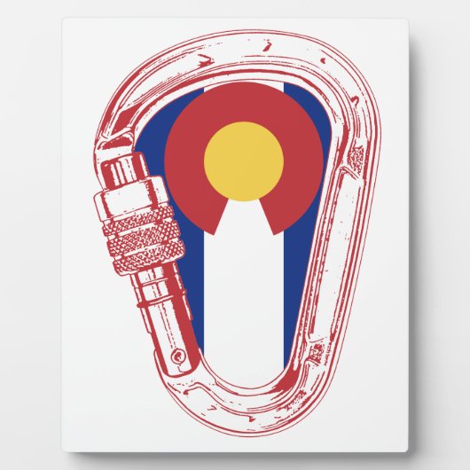 Colorado Klim Carabiner Fotoplaat (Voorkant)