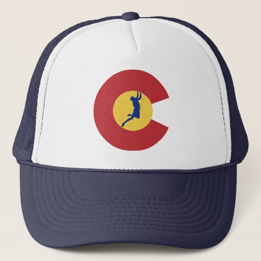 Colorado-klimatologische omstandigheden trucker pet (Voorkant)