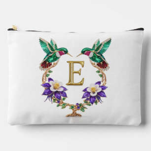 Colorado Kolibrie & Akelei Letter E Trouw  Etui
