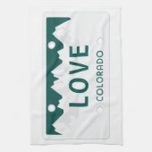 Colorado Licence Bord Theedoek (Verticaal)