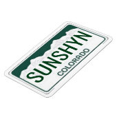 Colorado License Bord Flexible Magneet (Linkerzijde)