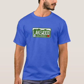 Colorado License Bord LAKEWOOD T-shirt