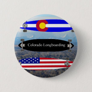Colorado Longboarding Ronde Button 5,7 Cm