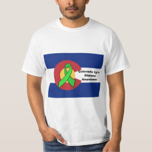 Colorado Lyme-ziekte bewustzijnsshirt T-shirt
