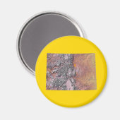 Colorado Map Magnet Magneet (Voorkant / Achterkant)