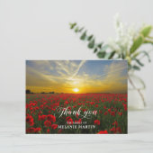 Colorado MERCI Memorial Sunset Poppies Field (Debout devant)