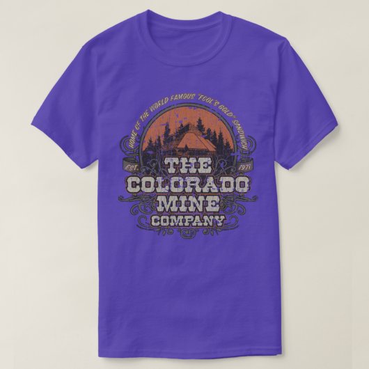Colorado Mine Company T-shirt (Design voorkant)