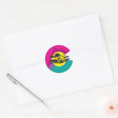 Colorado MINI Ronde Sticker (Envelop)