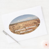 Colorado Monument National autocollant (Enveloppe)