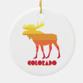 Colorado Moose Keramisch Ornament (Achterkant)