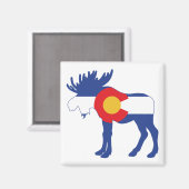 Colorado-Moose Magneet (Voorkant / Achterkant)