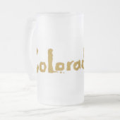 Colorado Mooser Frosted Beer Mug (Devant gauche)