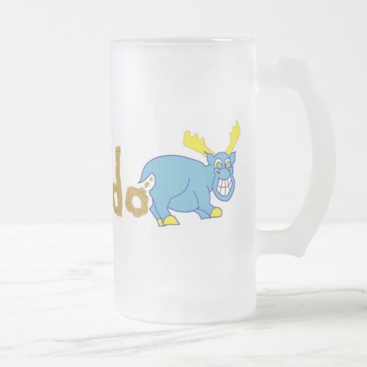 Colorado Mooser Frosted Beer Mug (Droit)