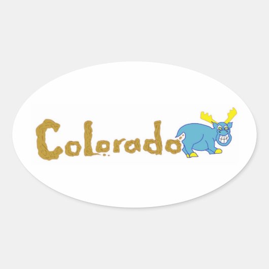 Colorado Mooser Sticker (Voorkant)