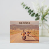 Colorado motorfietsen foto briefkaart (Staand voorkant)