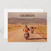 Colorado motorfietsen foto briefkaart (Voorkant / Achterkant)