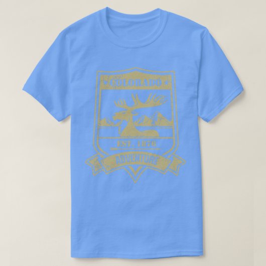 Colorado Mountain Adventure T-shirt (Design voorkant)