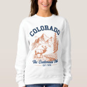 Colorado Mountain Deer Sweatshirt | Nature Lover  (Devant)