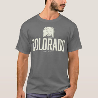 Colorado Mountain Goat Tan T-shirt