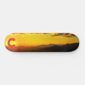 Colorado Mountain Sunset II Skateboard Deck (Horz)