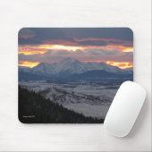 Colorado Mountain Sunset Mousepad Muismat (Met muis)