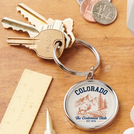 Colorado Mountain | The Centennial State Souvenir Sleutelhanger