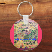 colorado mountainbiking sleutelhanger (Voorkant)