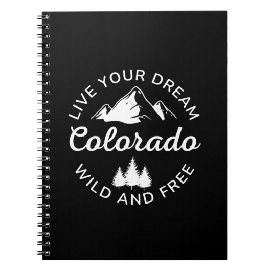 Colorado Mountains  Notitieboek (Voorkant)
