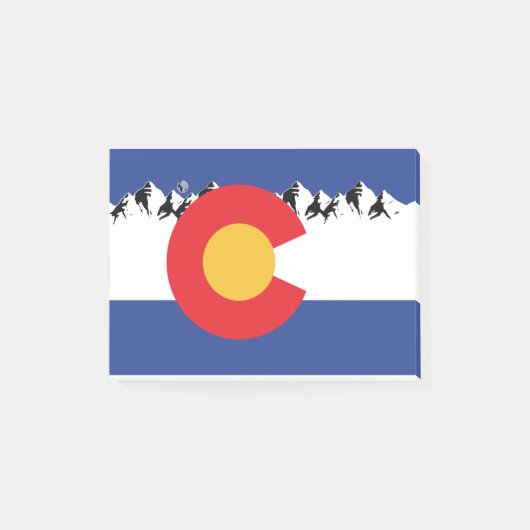 Colorado Mountains Post-it® Notes (Voorkant)